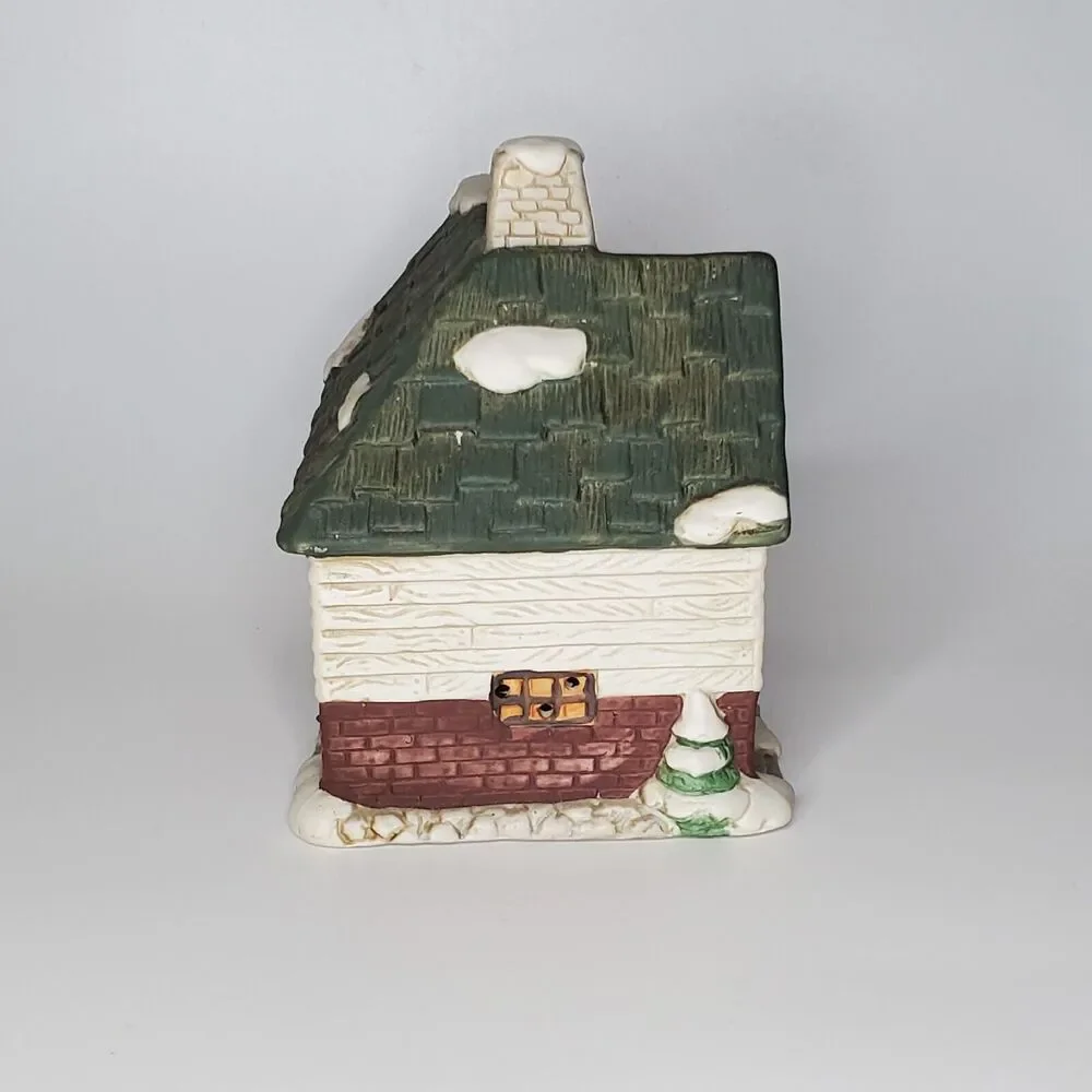 Brinns 1990 Dickens Village Marley & Scrooge Lighted Porcelain House Christmas - Picture 5 of 8